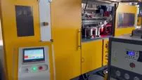 High speed stretch blow moulding machine