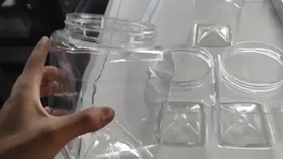 Samples of wide mouth jar