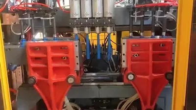 Detergent bottle extrusion blow moulding machine